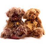 Charlie Bears pair Mulberry & Howard