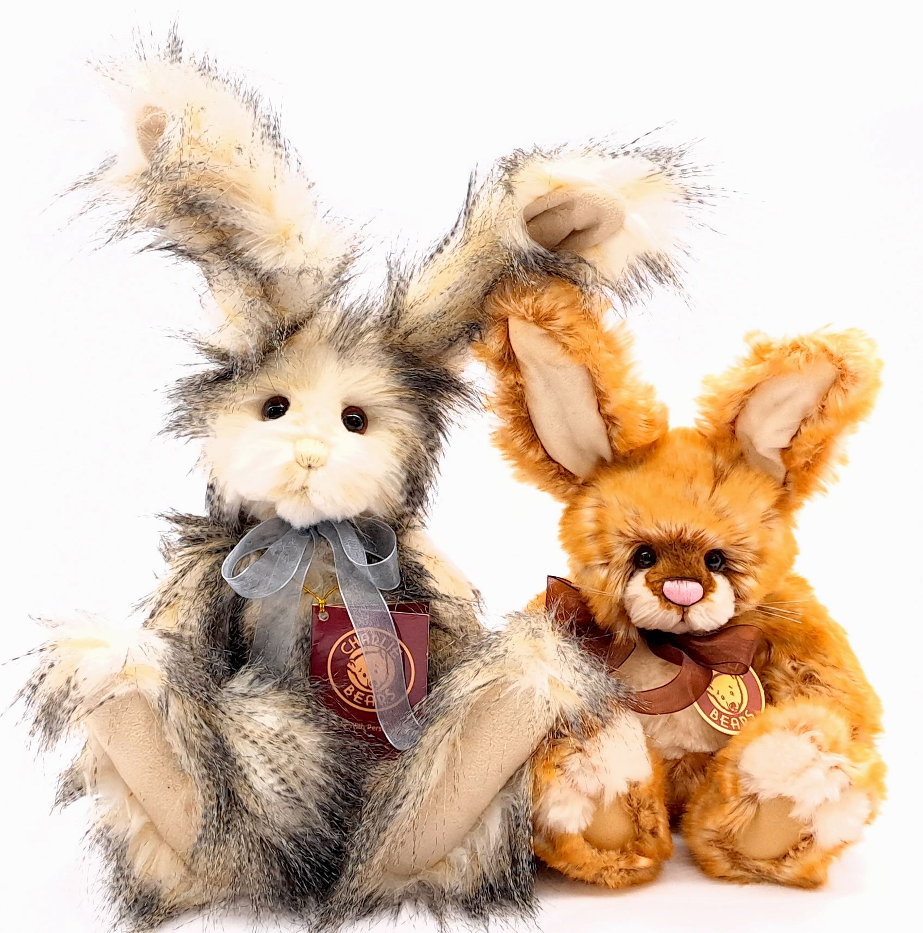 Charlie Bears Rabbit pair