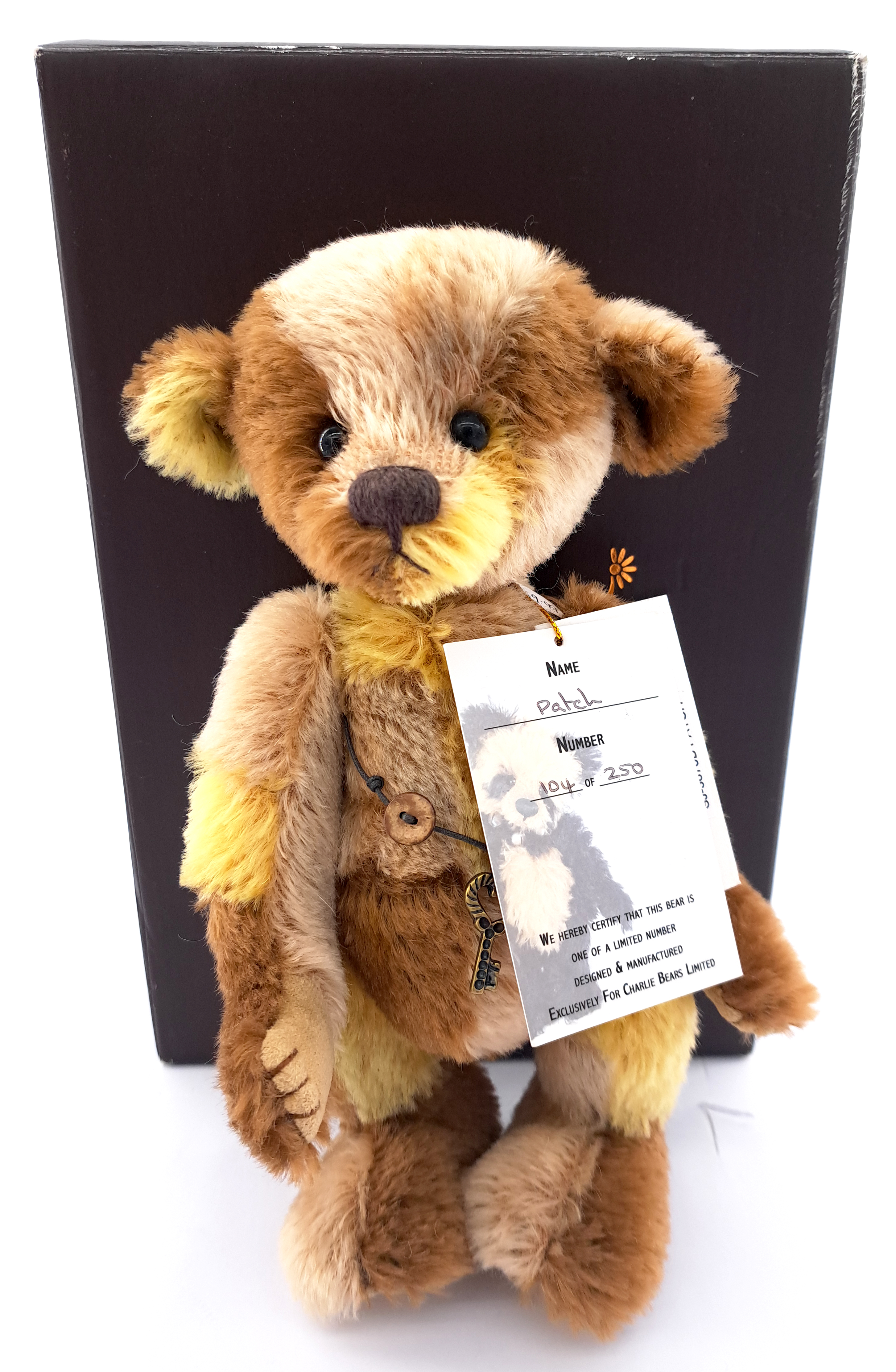 Charlie Bears Patch Isabelle Collection teddy bear