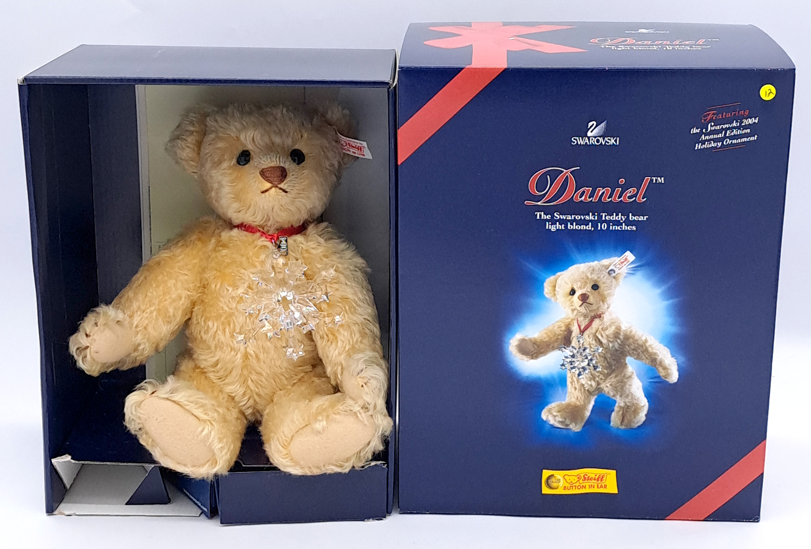 Steiff Daniel The Swarovski Bear