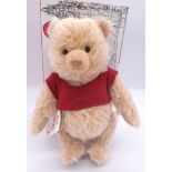 Steiff Disney Christopher Robin Winnie the Pooh teddy bear, white tag 355423