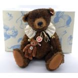 Steiff Toffee Ted teddy bear, plus Steiff Club Gift 2015 bear