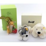 Steiff trio including Beatrix Potter Timmy Willie