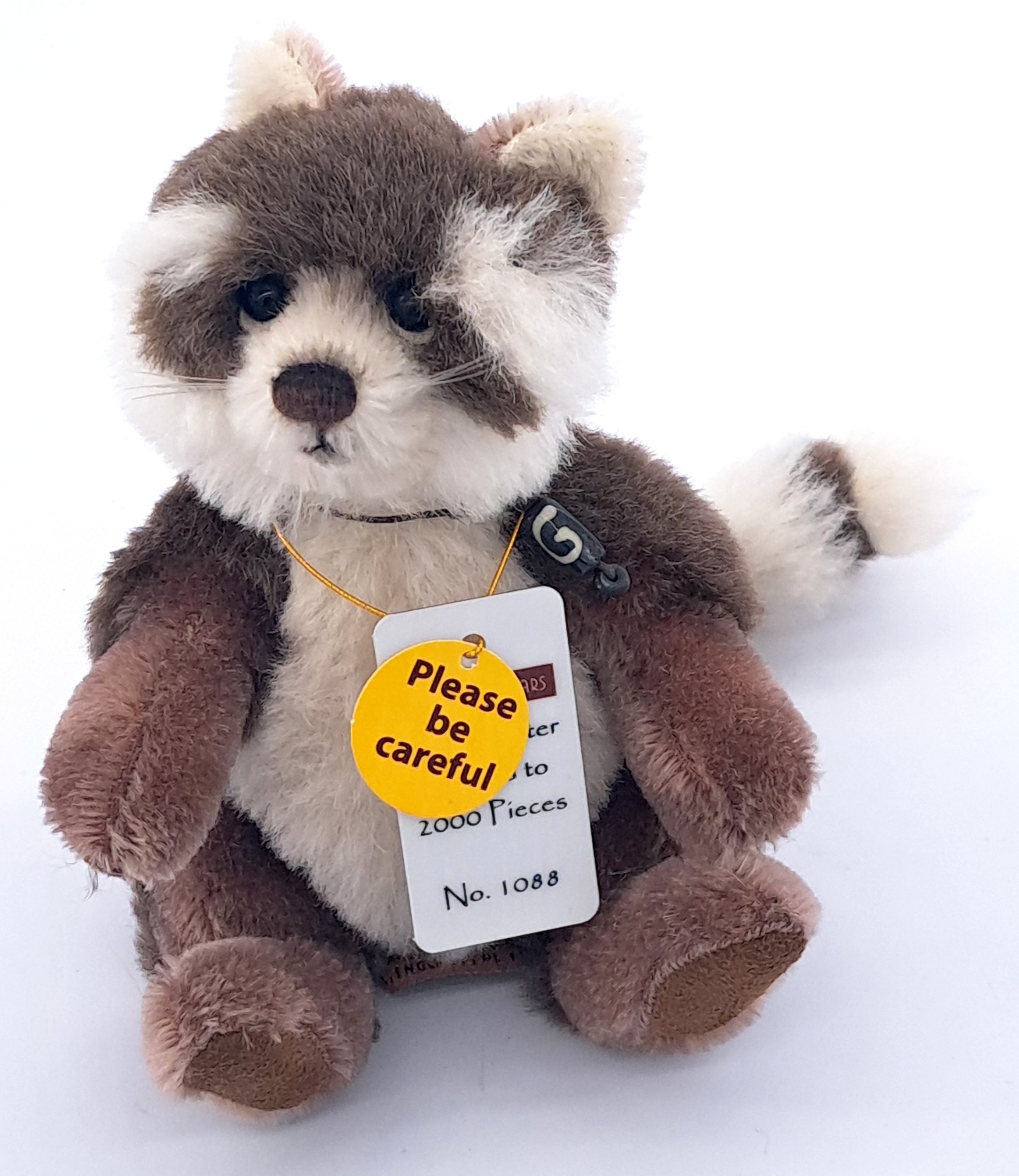 Charlie Bears Minimo Pitter Patter raccoon