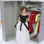 The Jackie Doll by Franklin Mint, plus assorted outfits