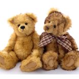 Charlie Bears pair of teddy bears