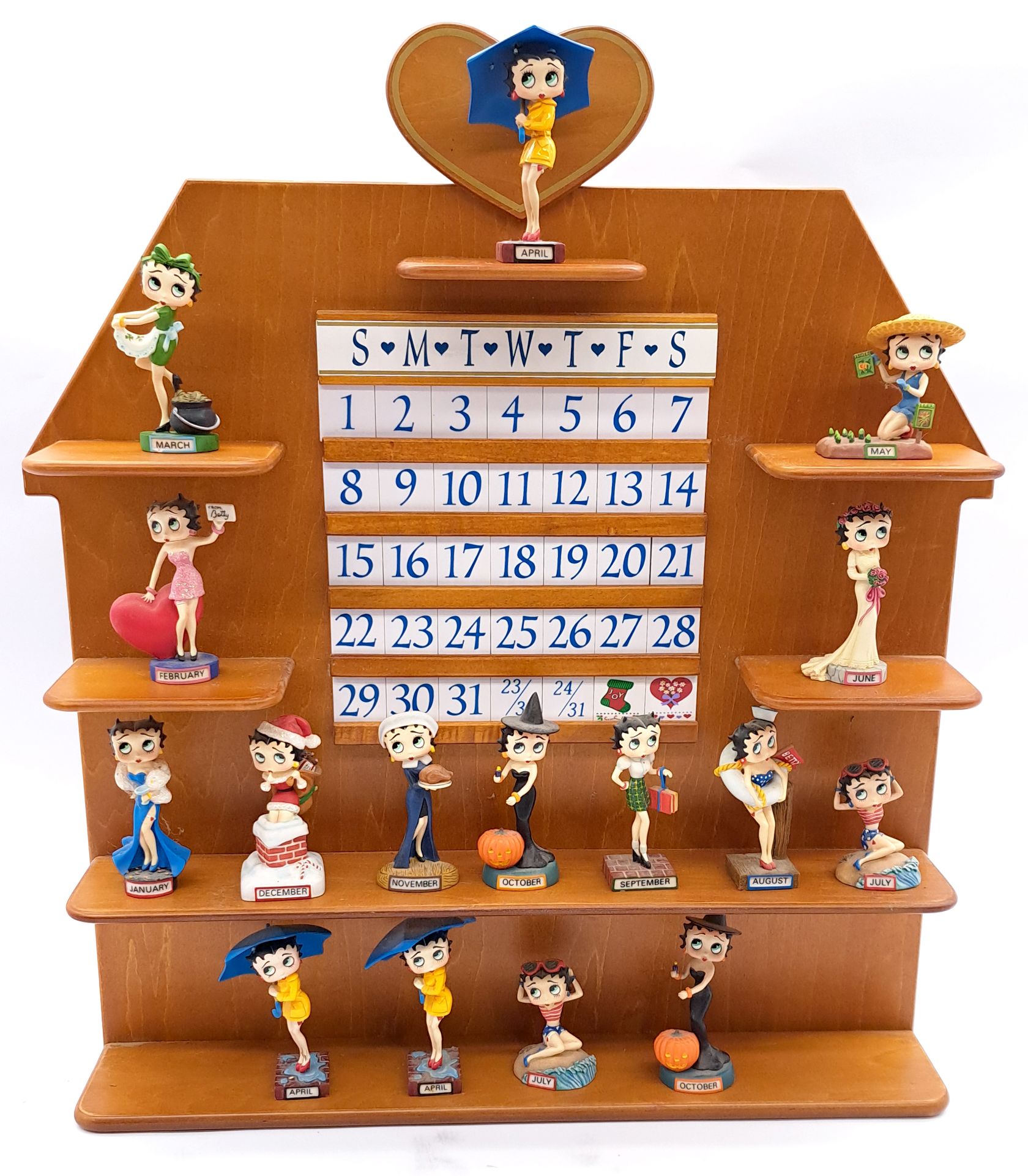 Danbury Mint Betty Boop Perpetual Calendar