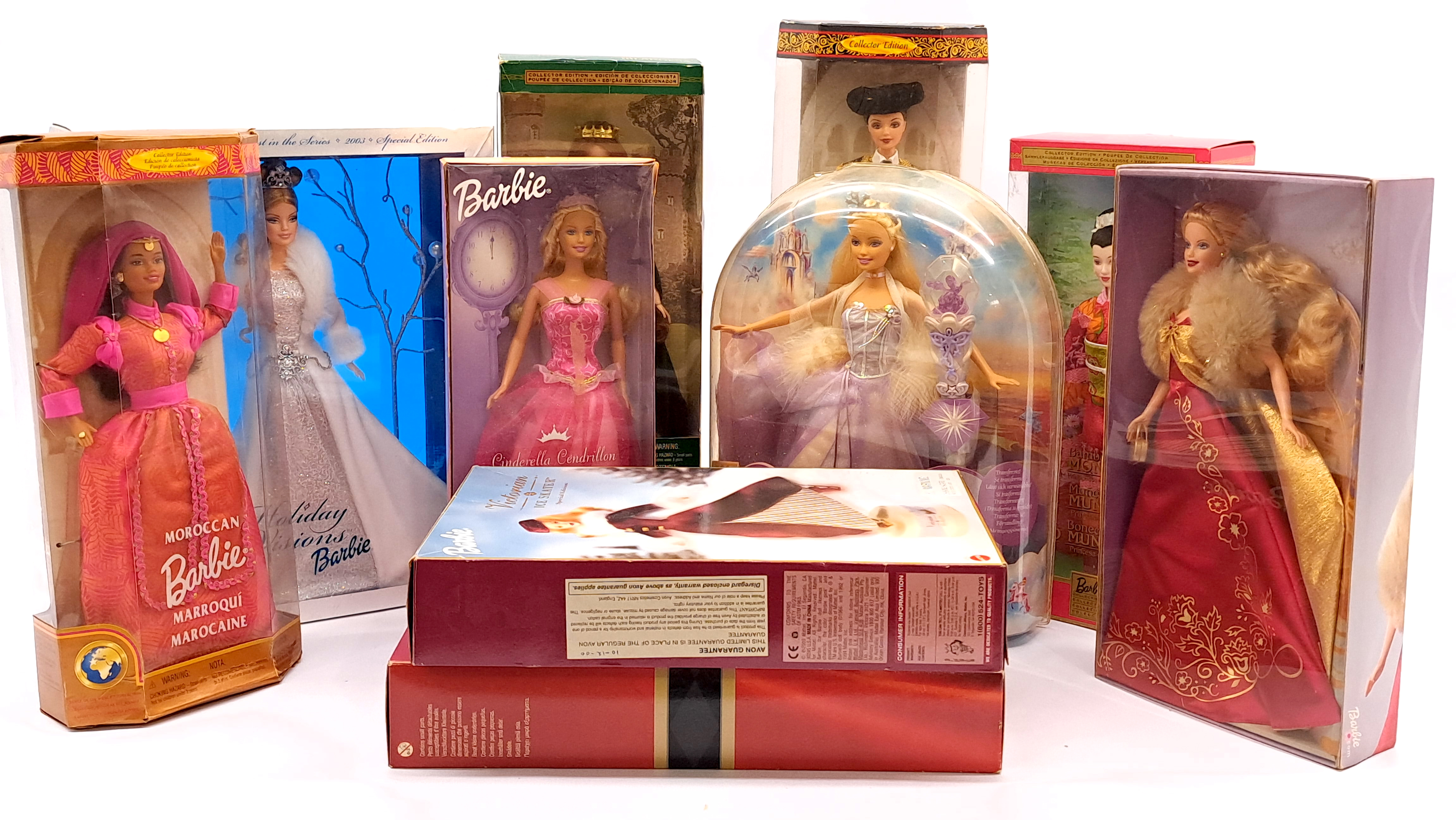 Mattel Boxed Barbie group