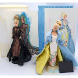 Mattel pair of Couture boxed Barbie dolls