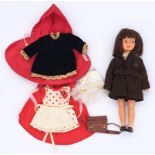 Pedigree vintage Sindy Patch doll with various outfits