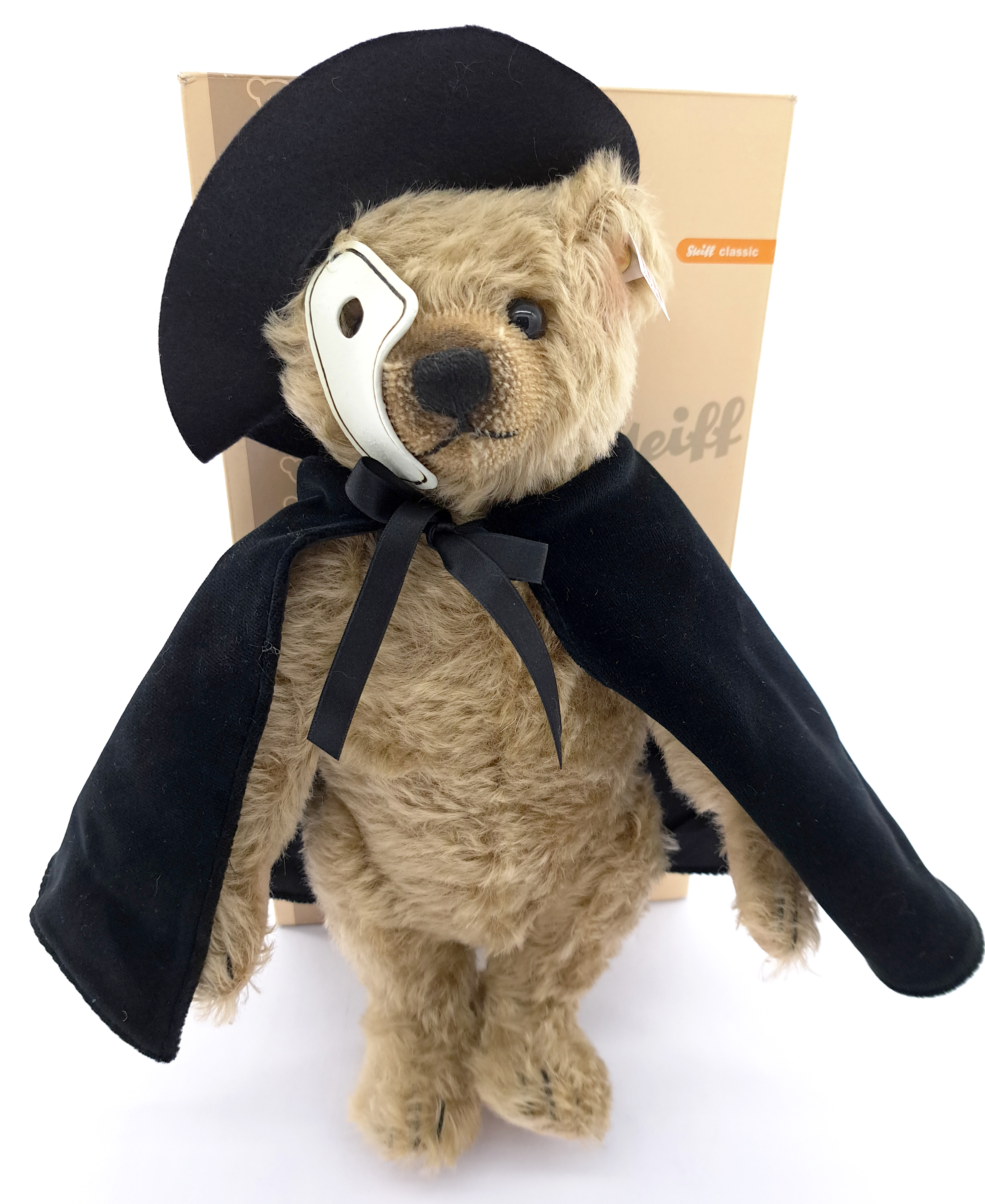 Steiff Phantom of the Opera teddy bear, white tag 037184