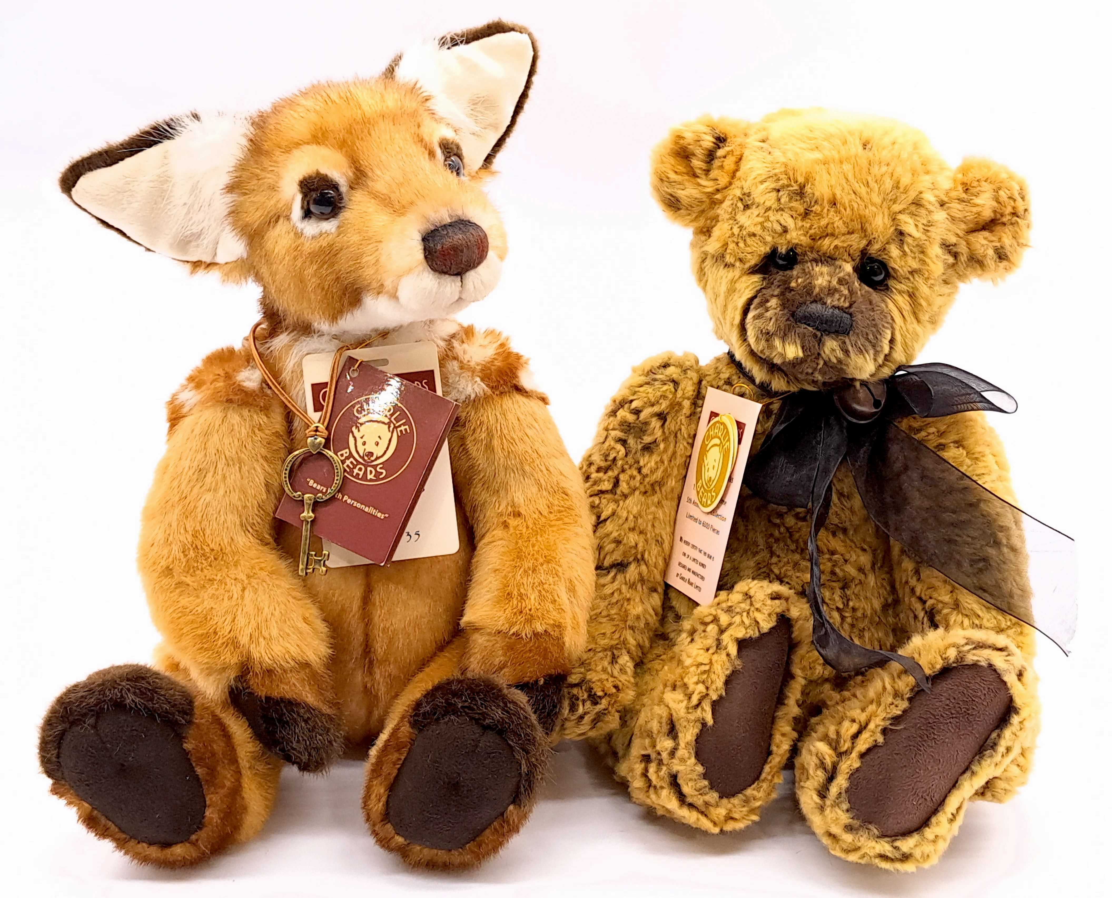 Charlie Bears pair 