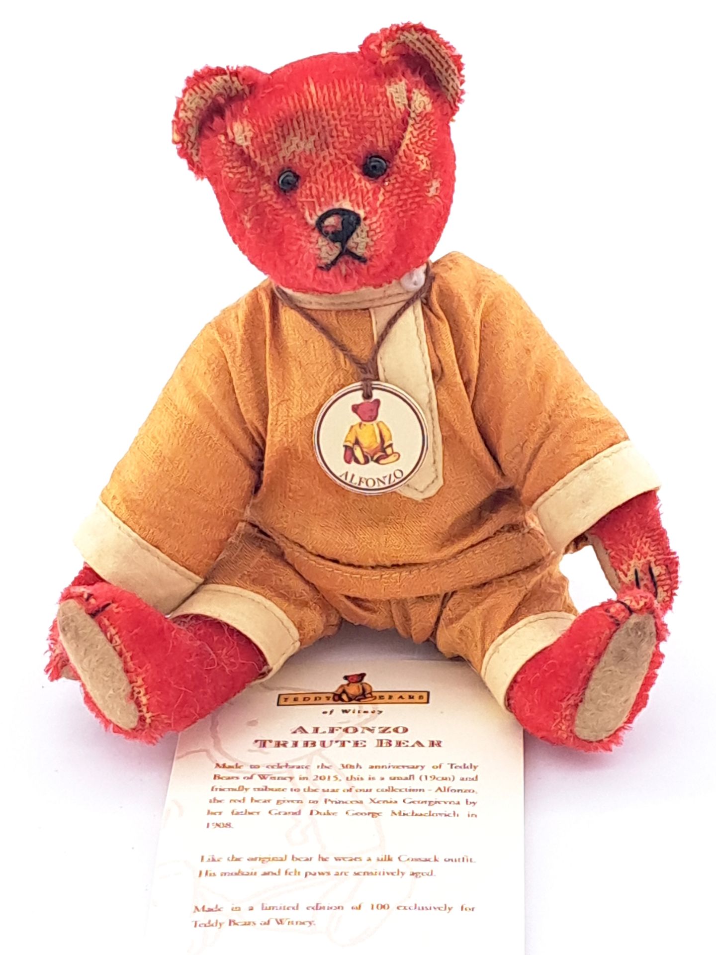 Teddy Bears of Witney Alfonzo Tribute Bear