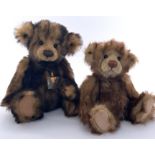 Charlie Bears Rhubarb and Crumble pair of teddy bears