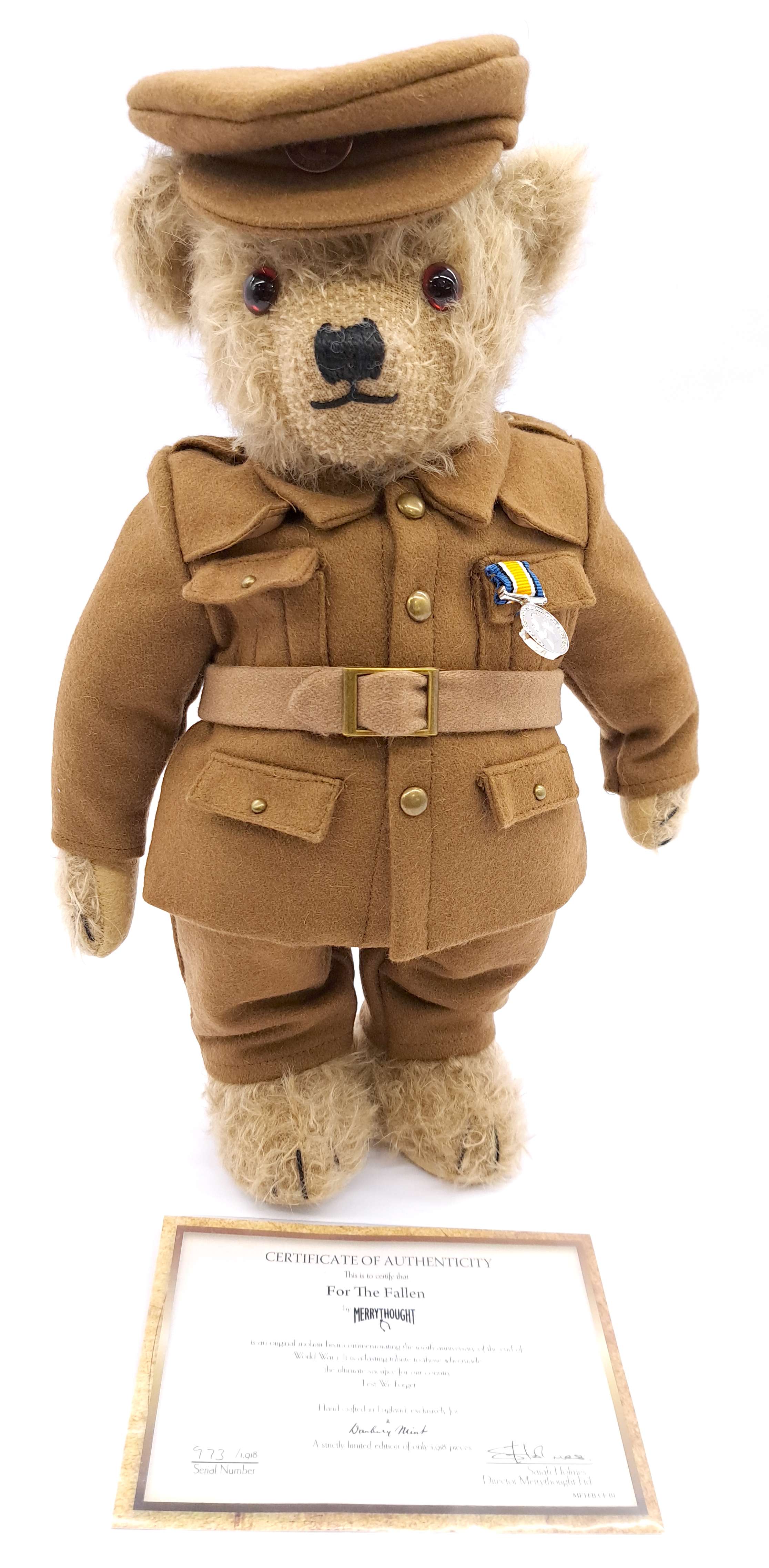 Merrythought For The Fallen soldier teddy bear