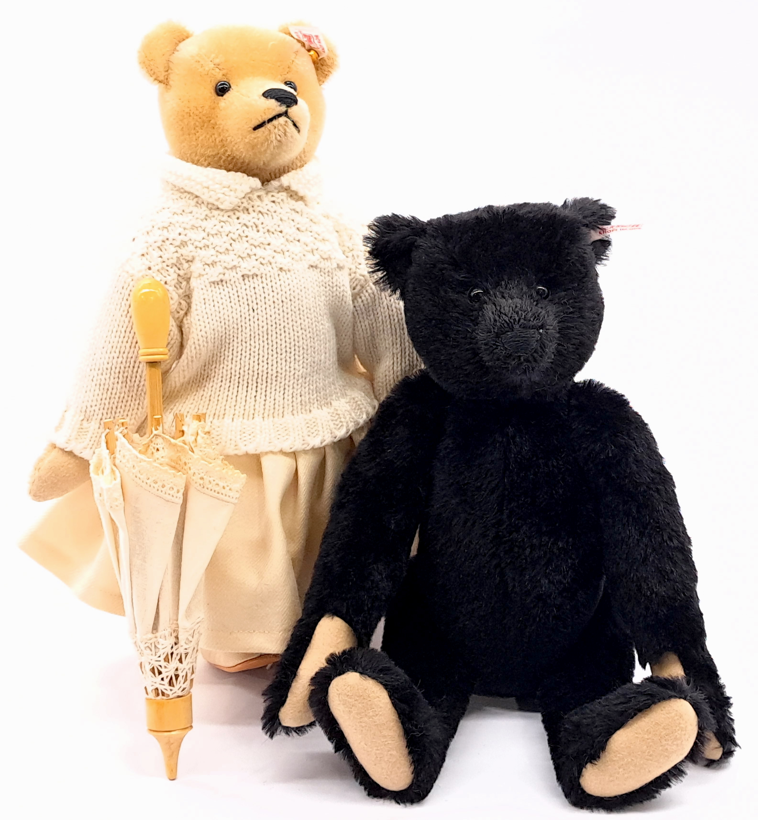 Steiff Pat & Nora teddy bear set