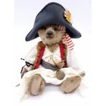 Mister Bear Pirate Peggotty, artist designed teddy bear