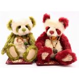 Charlie Bears pair Rodley & Candycane