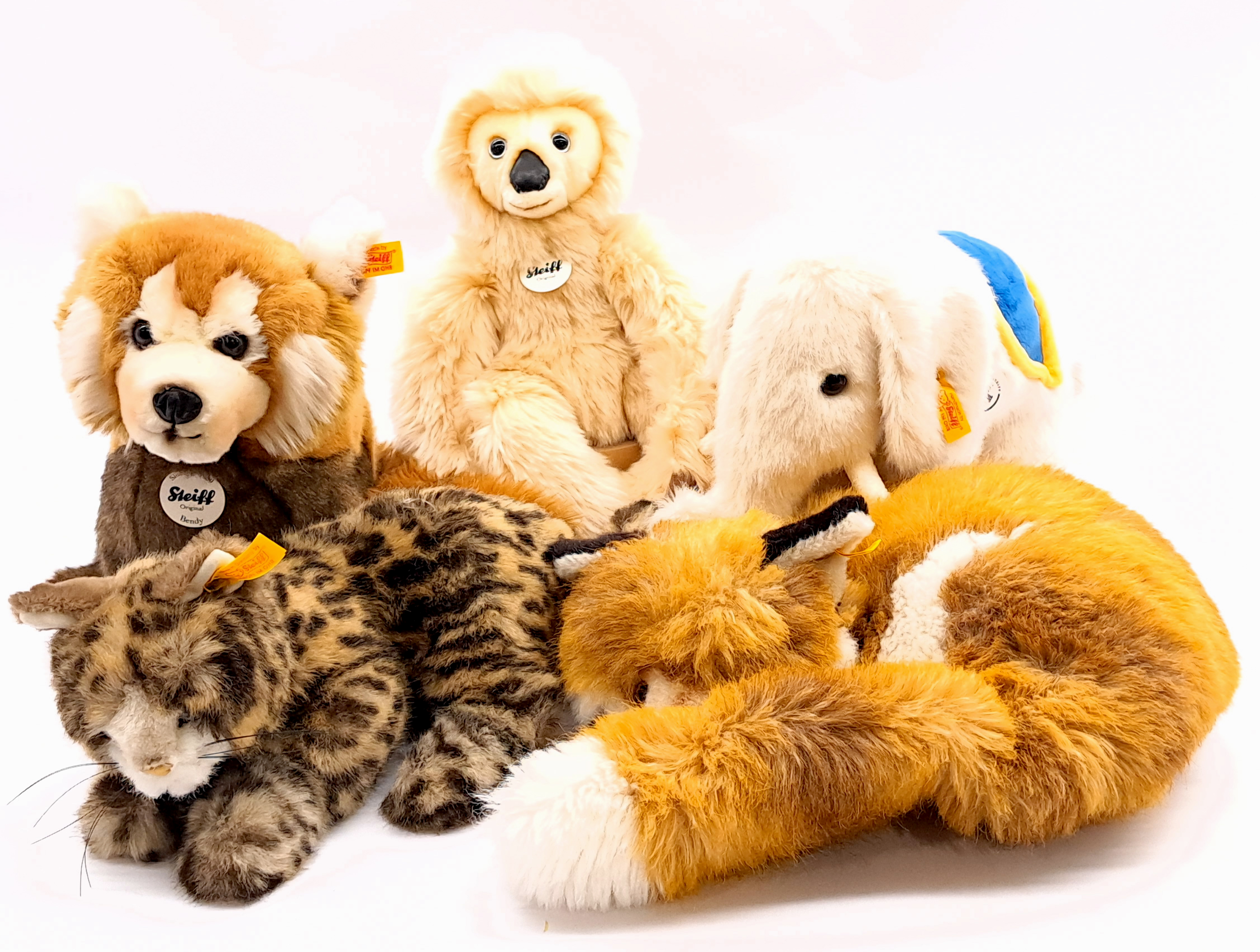 Steiff Plush group