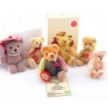 Teddy-Hermann and Hermann-Spielwaren collection of miniature teddy bears