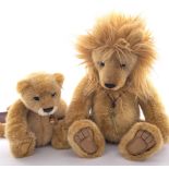 Charlie Bears lion pair