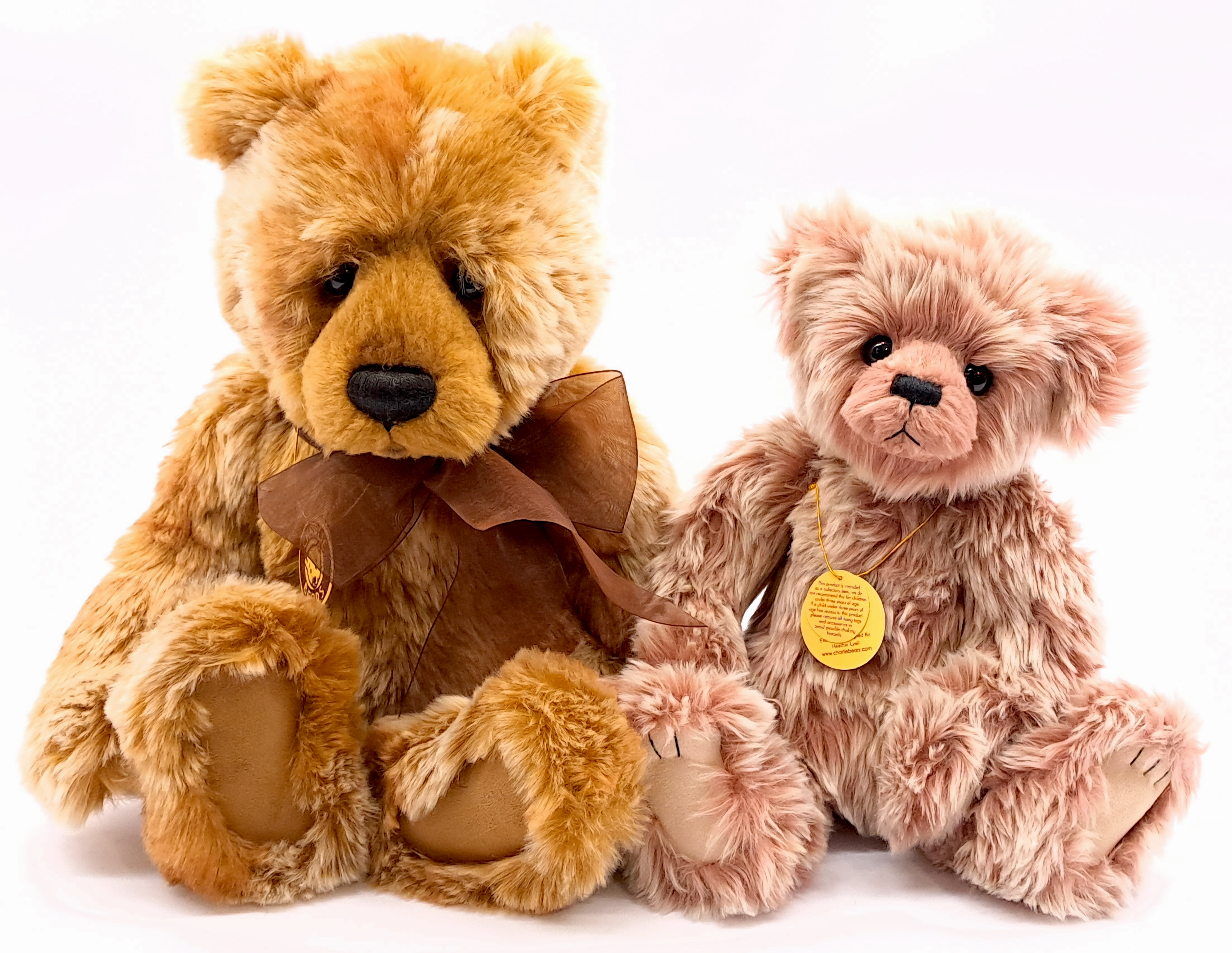 Charlie Bears pair Danny & Angela