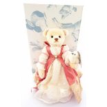 Steiff Cinderella teddy bear, white tag 036804