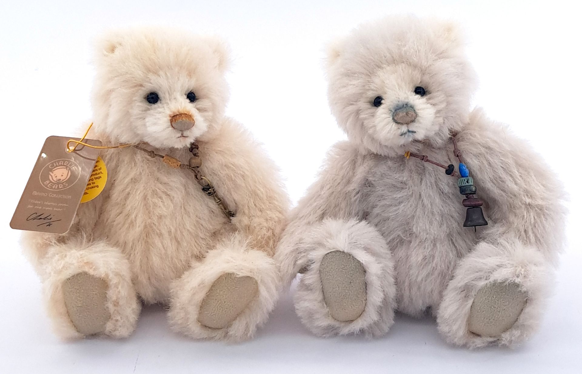 Charlie Bears Minimo Collection pair of teddy bears