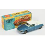 Corgi Toys  259 Le Dandy Coupe - Two-Tone Blue and white, pale blue interior, chrome trim and wir...