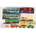Dinky Toys Group To Include 982 Bedford Pullmore Car Transporter, 944 Leyland Octopus "Shell/BP" ...