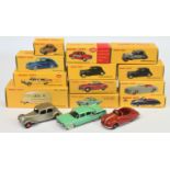 Dinky Toys (Atlas Editions) Group Of 12 To Include - 811 Caravan, 106 Austin Atlantic, 191 Dodge ...