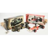 Corgi Toys (1/18th) Formula 1  Racing Cars A Pair (1) 190 Lotus  "JPS" - Black and gold with Span...