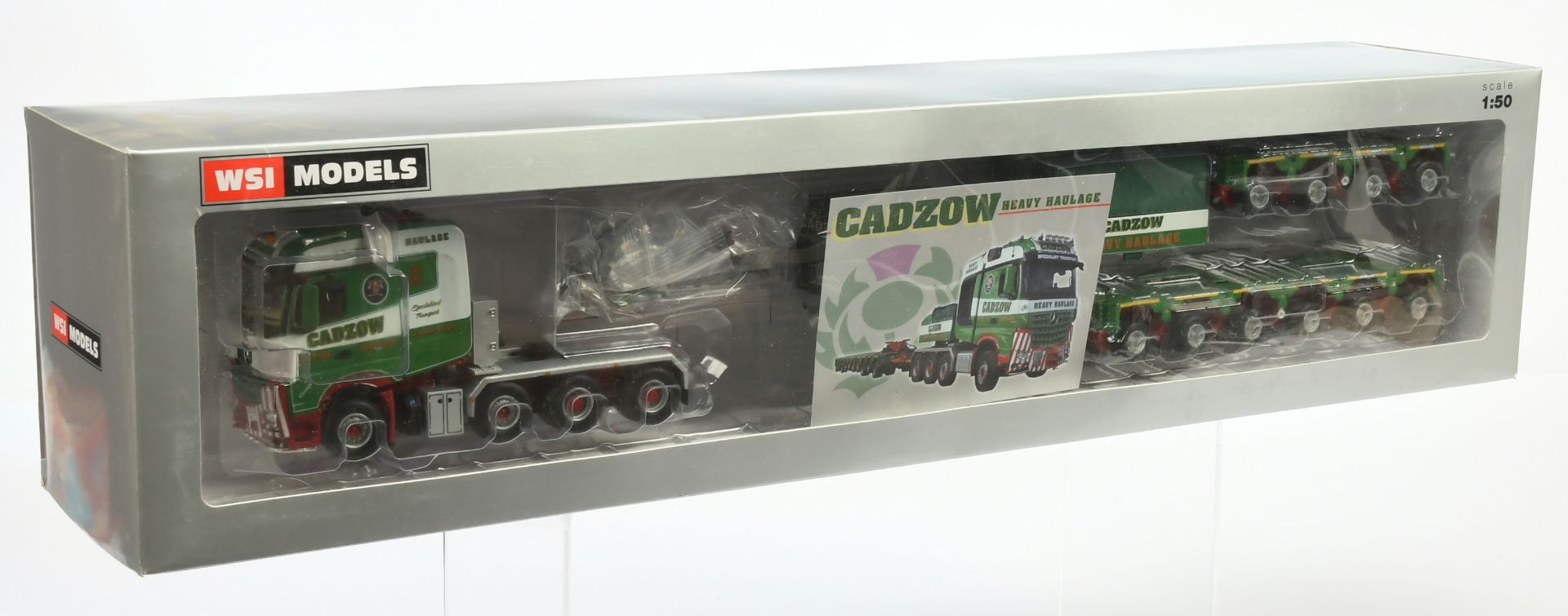 WSI Models (1/50th) 02-1826 Mercedes Arocs "Cadzow" - Green, white and red  with certificate - Mi...