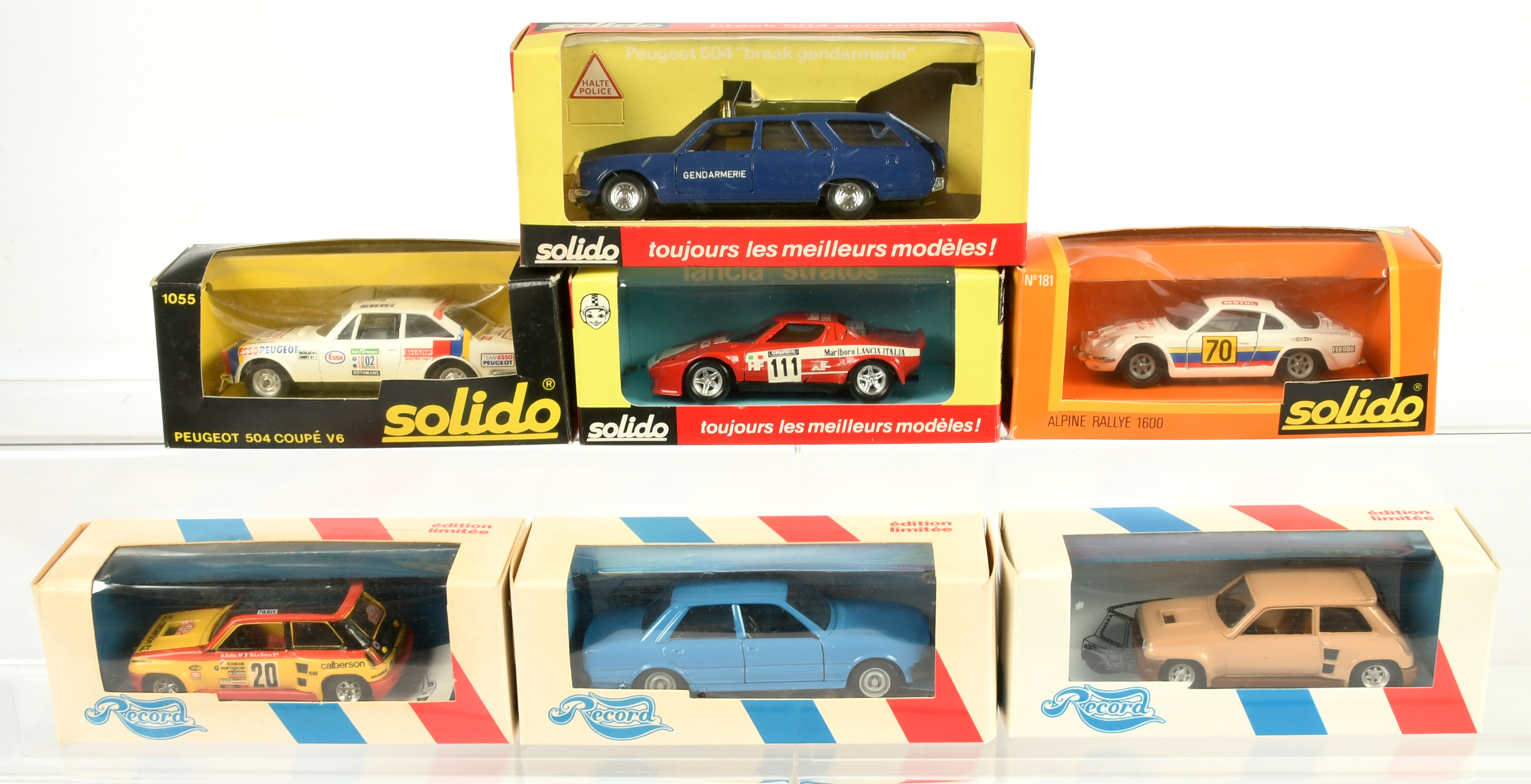 Group Of Mainly (1/43rd) Scale Road and Racing/Rally Cars To Include - Solido 181 Alpine, 27 Lanc...