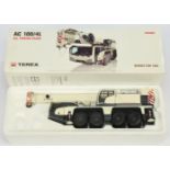 Conrad  Models  (1/50th) 2107/0  "Terex" AC 100/4L Mobile Crane - White and Grey - Excellent (con...