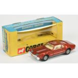 Corgi Toys  276 Oldsmobile Toronado - Metallic brown, cream interior, grey plastic tow hook and "...