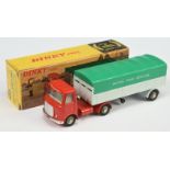 Dinky Toys 914 AEC "British Road Services" Truck and Trailer - Red Cab with pale grey Trailer and...