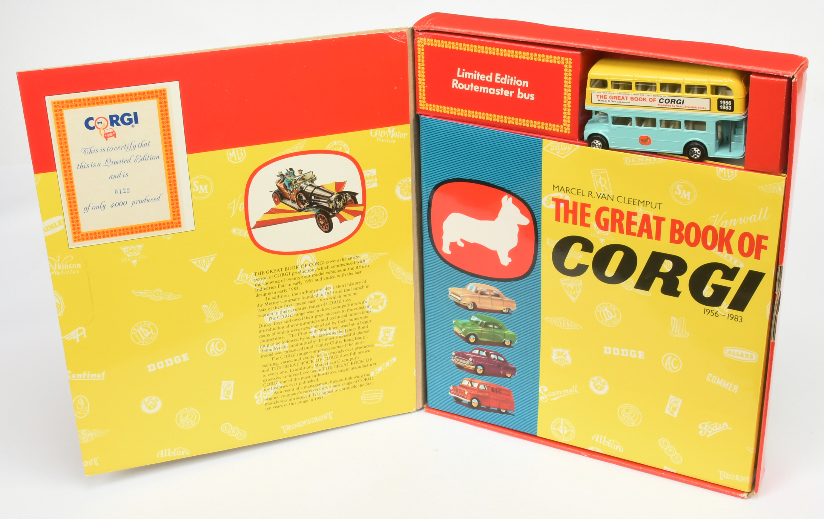 Corgi Toys Q22/1 "The Great Book Of Corgi" - 1956-1983 By "Marcel R,Van Cleemput" - This 1st Edit... - Image 2 of 2