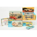 Corgi Toys Group Of 3 - (1) 256 Volkswagen Saloon (Beetle) "East African Safari", (2) 271 Ghia 50...