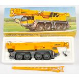 Conrad Models  (1/50th) 2087 Liebherr LTM 1090/1 Mobile Crane  - Deep Yellow and grey -Good Plus ...