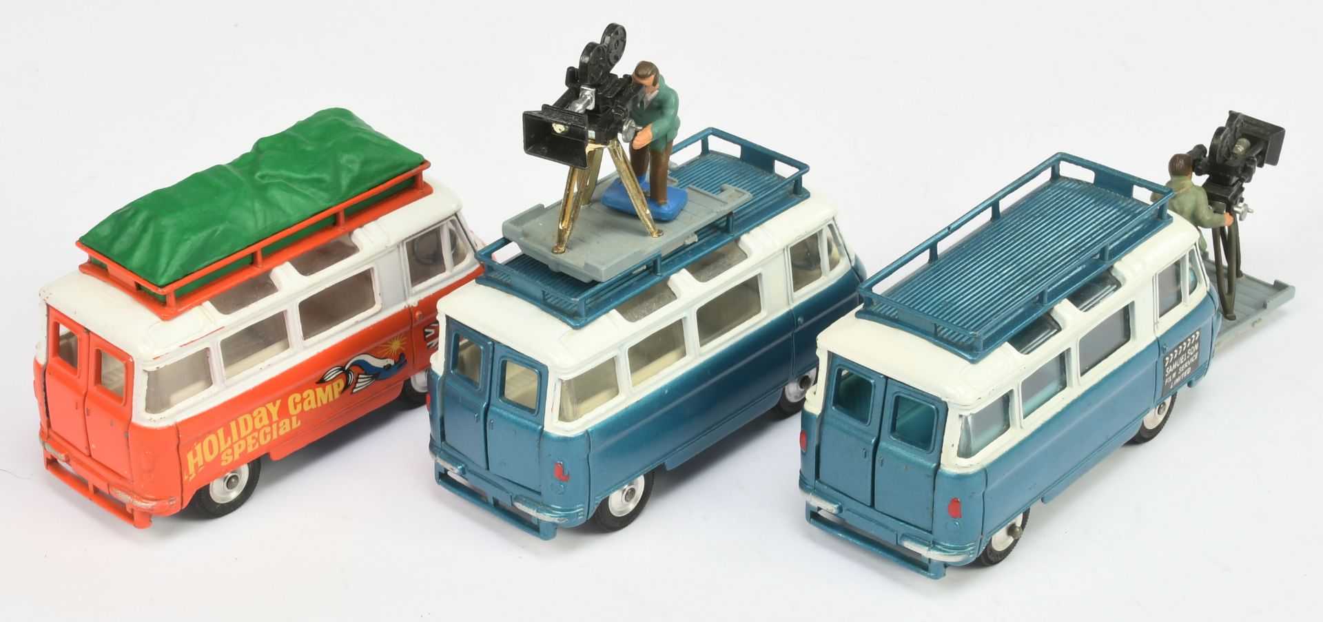 Corgi Toys Unboxed  Commer Group To Include "Holiday Camp Special" - Orange and white, "Samuelson... - Image 2 of 2