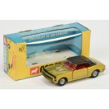 Corgi Toys 338 Chevrolet SS350 Camaro - Lime body, red interior, chrome trim and "Golden Jacks" T...