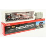 WSI Models (1/50th) 02-2030  "Mammoet" MAN TXG XXL Low Loader and Load  - Red, black and yellow -...