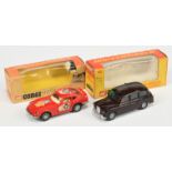 Corgi Toys Whizzwheels A Pair - (1) 394 Datsun 240Z "East African Safari" - Red body, off white i...