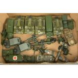 Dinky Toys Group Of Military Unboxed To Include  - (Volkswagen With P.A.K Gun, Brenn Carrier, Jee...