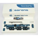 Conrad Models  (1/50th) 2114/05  Grove GMK 6300L  Mobile Crane "Sarens" Blue and white  - Near Mint 