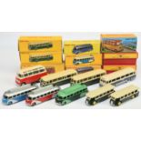 Dinky Toys (Atlas Editions) Group Of  9 buses To Include - 2 X 29D Autobus Parisien,  541 Mercede...