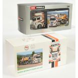 WSI Models (1/50th) 02-2187  Scania Streamline Topline "JST Services" - White, black and orange -...