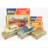 Dinky Toys Group to Include 285 Merryweather Marquis Fire Tender, 344 Land Rover, 178 Mini Clubma...
