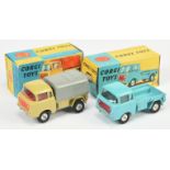 Corgi Toys Forward Control Jeep FC-150 A Pair - (1) 409 - Light blue, red grille, silver trim, fl...